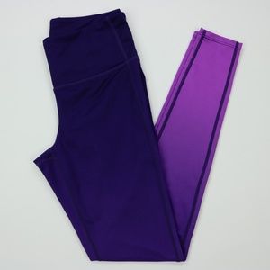 Athleta Womens Purple Workout Active Leggings XS